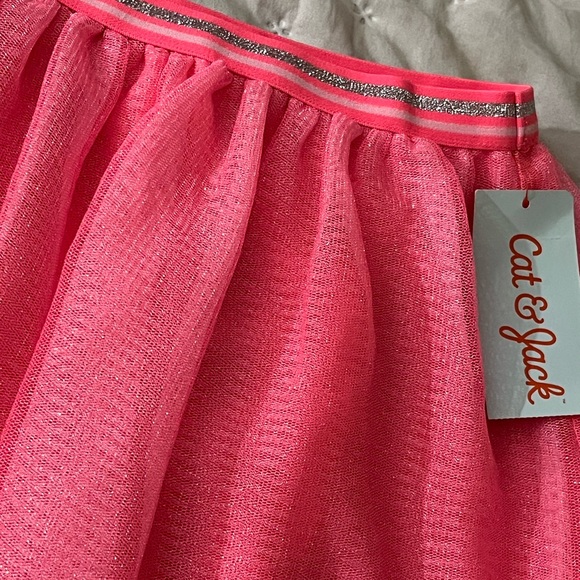 Children’s skirt with see-through sparkle overlay - Picture 6 of 6